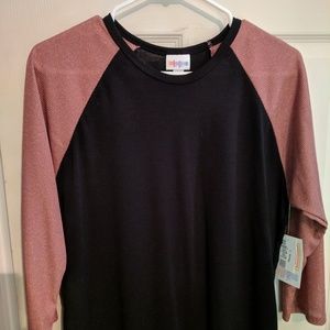 Baseball style t-shirt